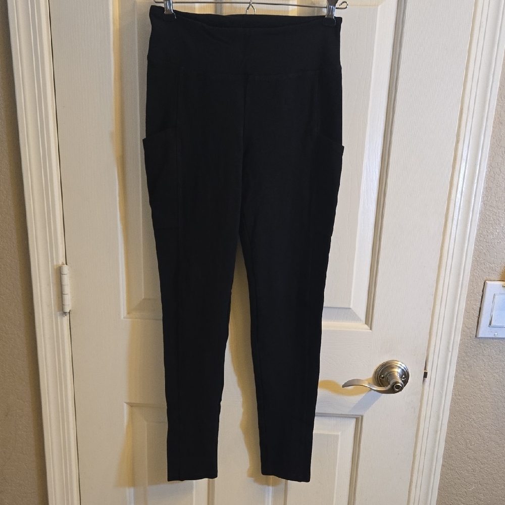 SO Women's High Rise Black Leggings Sz XS